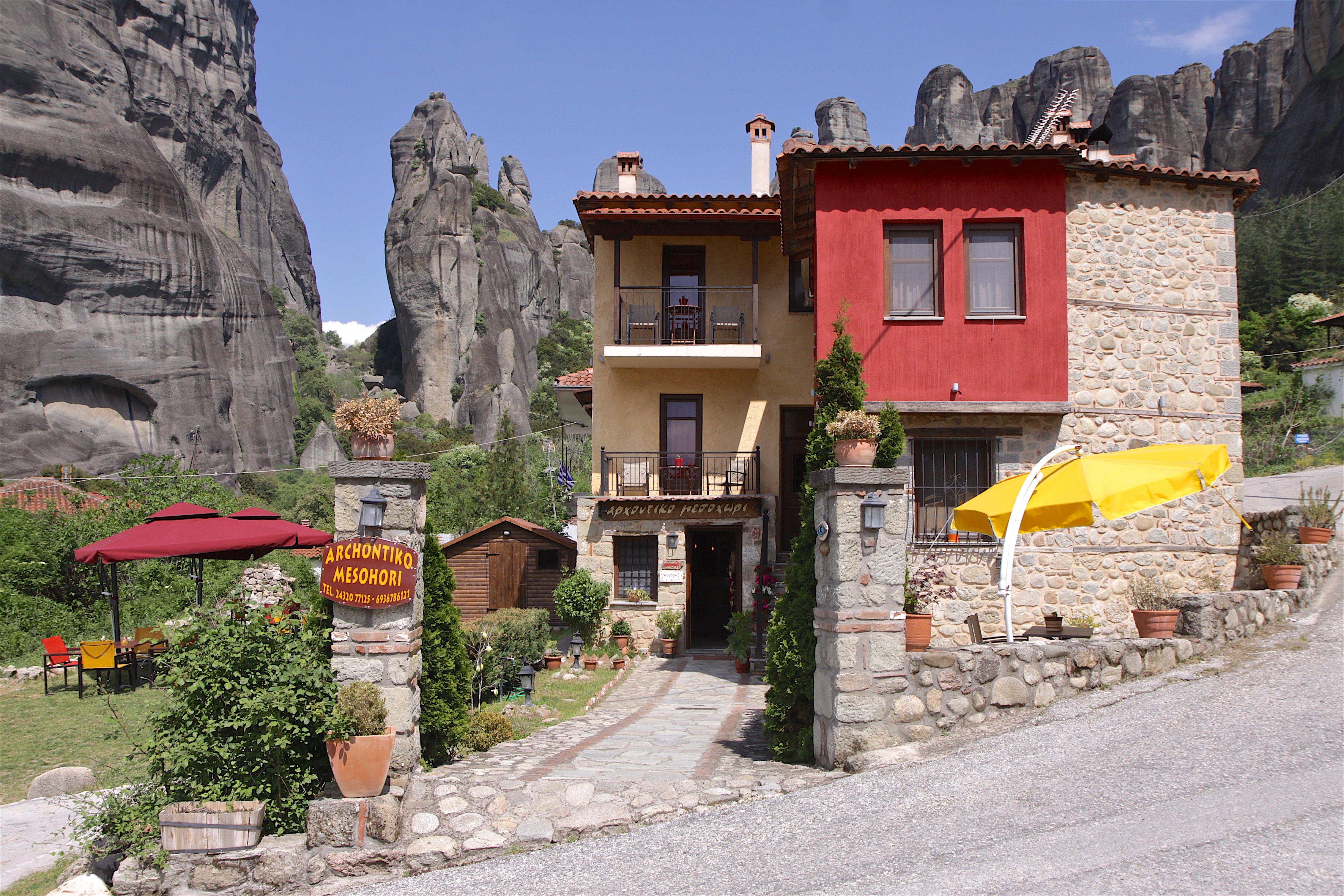 Hotel Archontiko Mesohori Meteora à Kalambaka Extérieur photo